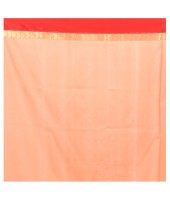 dB DESH BIDESH Women`s Bengal Kanchipuram Art Silk Saree Handmade Whole Body Garad Design With Running Blouse Safron