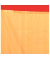 dB DESH BIDESH Women`s Bengal Kanchipuram Art Silk Saree Handmade Whole Body Garad Design With Running Blouse Golden