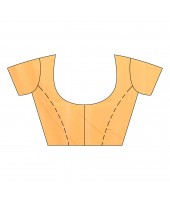 dB DESH BIDESH Women`s Bengal Kanchipuram Art Silk Saree Handmade Whole Body Garad Design With Running Blouse Golden