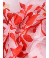 Kaveri Flower Design Dhakai jamdani Bengal Pure Cotton Handloom Saree Whole Body Design (Red White)