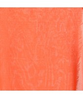 Bengal Tant Abhrak Work Design Soft Pure Handloom Cotton Saree With Blouse Piece Orange